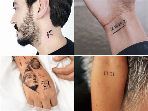 Mejores tatuajes pequeños para hombre en fotos